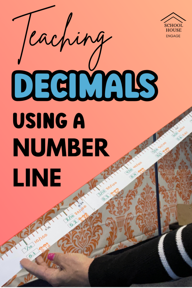 How to teach decimals using a meter tape number line that students create themselves