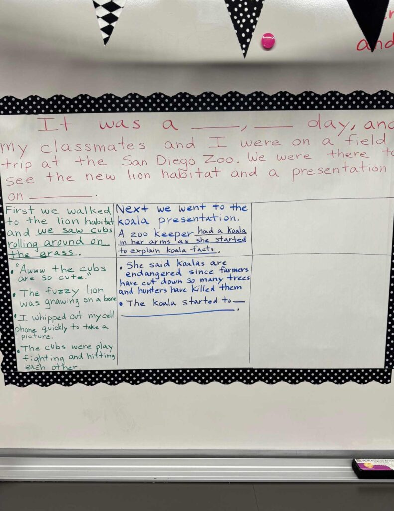 Narrative Graphic Organizer for 5th grade