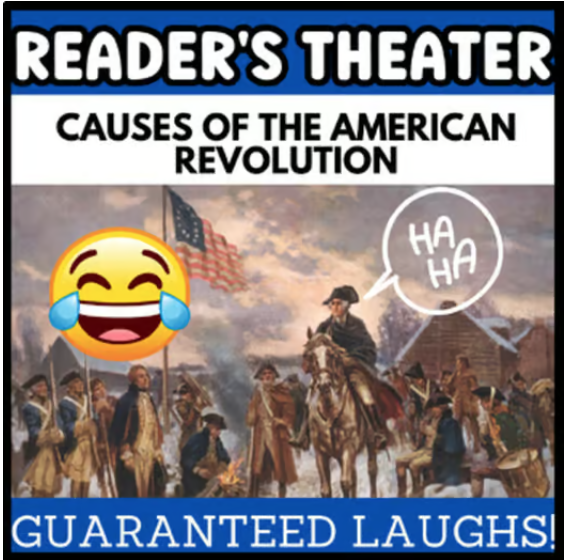 Causes of the American Revolution Readers Theater Skits for Upper Elementary Students