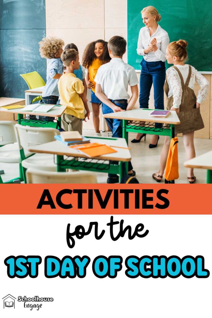 Activities for the first day of school