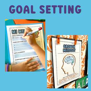 Goal Setting and Growth Mindset worksheets