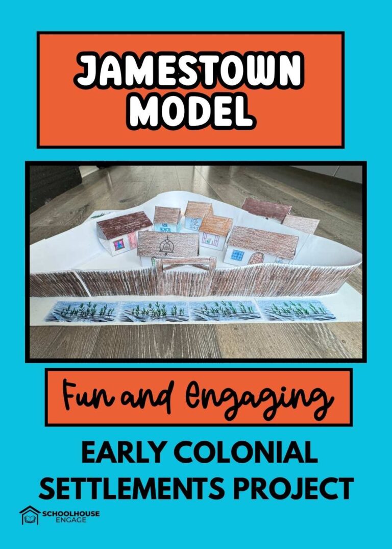 Jamestown Paper Model Group Project and Artifacts