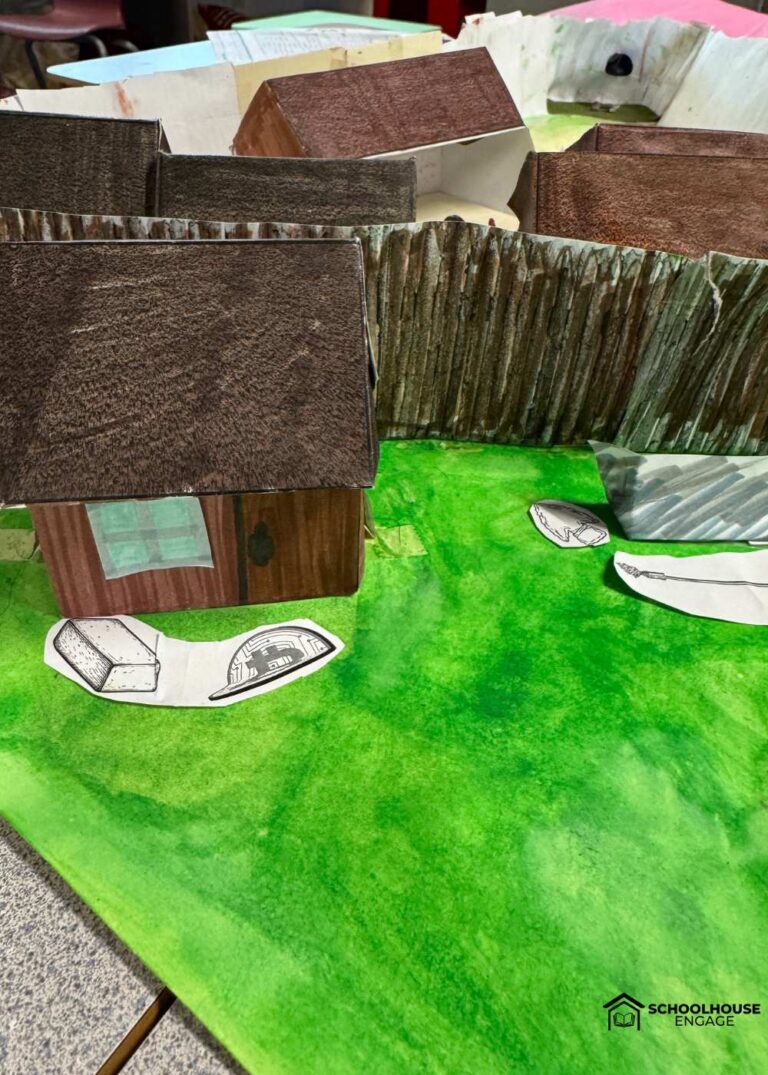 Jamestown Paper Model Group Project and Artifacts