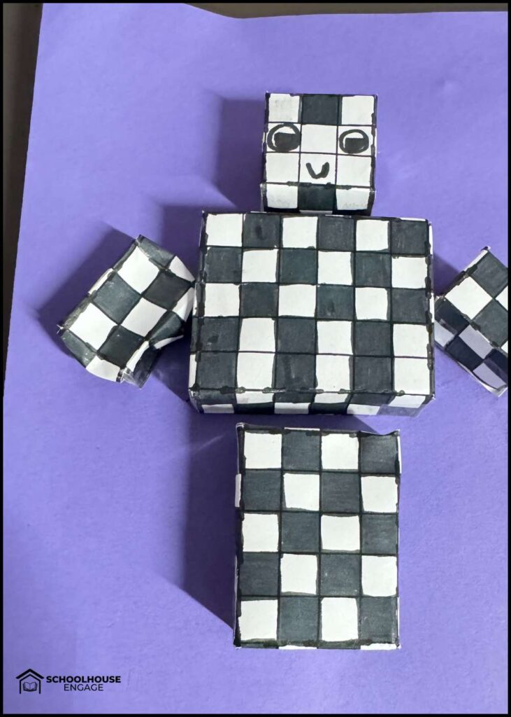 Measure Volume 3D Robot Activity 5th grade