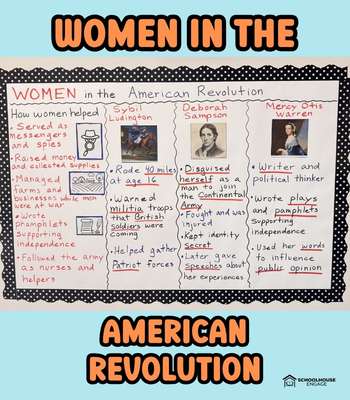 Women in the American Revolution feature image